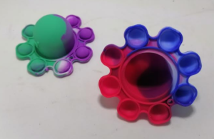 Pop It Παιχνίδι ΑντιΣτρες - Bubble νερομπογιές χρωματισμός Χταποδάκι (oem)(bulk)