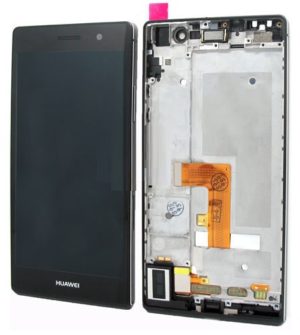 HuaWei Ascend P7 Sophia Complete LCD with Digitizer and frame in Black (Bulk)