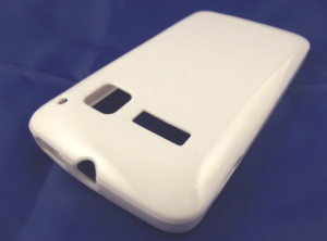 Θήκη TPU Gel για Alcatel One Touch S Pop OT 4030d Λευκή (OEM)
