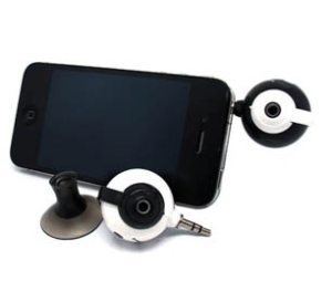 iphone Smile Earphones 3.5mm stereo male to 2x 3.5mm stereo female Splitter White