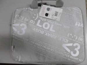 G-Cube Τσάντα Voyage Messenger Ασημί για Laptops 15.4-16.4 A4-GNCR-715S2