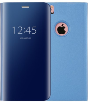 Θήκη Clear View για Apple iPhone 7G/8G Βαθύ Μπλε (ΟΕΜ)