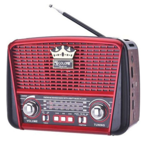 Φορητό FM Ραδιόφωνο Golon RX-BT455 ΚΟΚΚΙΝΟ (OEM)
