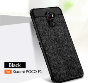 Θήκη TPU Gel για Xiaomi Pocophone F1 Μαύρο (OEM)