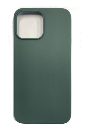 Θήκη ματ TPU σιλικονη μαλακή πίσω κάλυμμα για APPLE 13 6,1 - Forest Green (OEM)