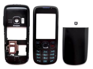 Πρόσοψη Nokia 6303 Classic με πληκτρολόγιο Μαύρη (Bulk)