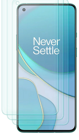 OnePlus 8T - Προστατευτικό Οθόνης Full Cover Tempered Glass 9Η Μαυρο (ΟΕΜ)