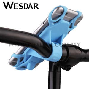 Βάση σιλικόνης κινητού για τιμόνι ποδηλάτου - Wesdar C18
