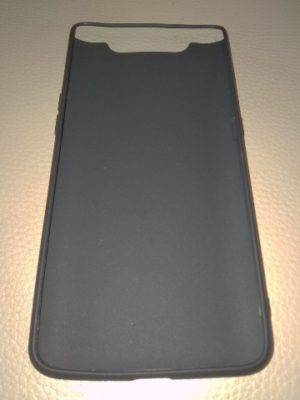 Θήκη Back TPU Shine Black Samsung Galaxy A80 (OEM)
