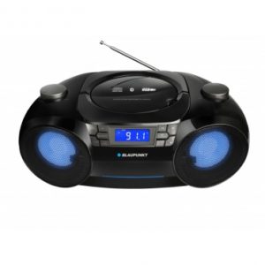 Blaupunkt Boombox BB31LED black BT Φορητό ηχοσύστημα FM PLL CD/MP3/USB/AUX/Bluetooth/2x6W