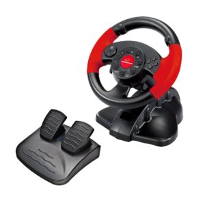 Τιμονιέρα με πετάλια για PS2, PS3 και PC - Esperanza High Octane Gaming Racing Wheel