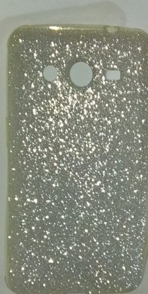 Θήκη TPU για Samsung Galaxy Core 2 glitter silver (ΟΕΜ)