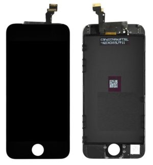 iPhone 6 Complete lcd with touchpad and frame in Black (Bulk)