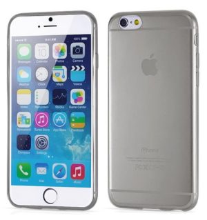 Apple iPhone 6 Plus 5.5 - Μαλακή Θήκη TPU Gel 0.3mm Γκρί (ΟΕΜ)