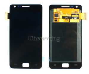 LCD Screen Touch Digitizer Assembly For Samsung Galaxy S II i9100 Μαυρη