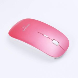 BONGEM Ποντίκι Πολύ Λεπτό Bluetooth V3 1600 DPI - Ροζ