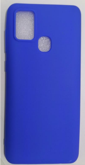 Θήκη Σιλικόνης για Samsung A21S Μπλε (ΟΕΜ)