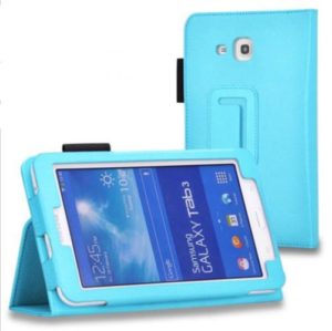 Δερμάτινη Stand Θήκη για το Samsung Galaxy Tab A 7 (T280/T285) 2016 Γαλάζιο (OEM)