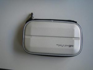 Ασημί προστατευτική θήκη για PSP GO case