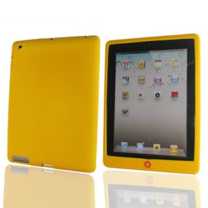 Θήκη σιλικόνης για iPad II / new iPad/ iPad 4 Κίτρινο