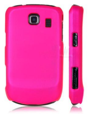 Πλαστική Θήκη Πίσω κάλυμμα για Samsung S3850 Corby II Ροζ σκούρο