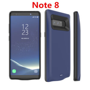 Εξωτερική Θήκη Φορτιστή Μπαταρίας για Samsung Galaxy Note 8 5500MAH Μπλε (OEM)