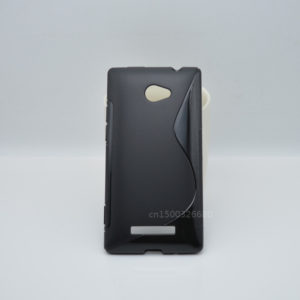 Θήκη TPU Gel S-Line για HTC 8X/Accord Μαύρο (OEM)