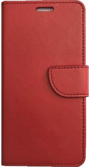 Κόκκινη Δερμάτινη Θήκη Πορτοφόλι για Xiaomi Redmi Note 7 (OEM)
