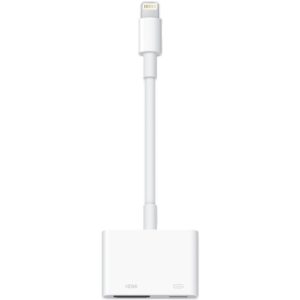 iPhone, iPad, iPod Lightning to HDMI Adapter - Official Lightning Digital AV adapter MD826ZM/A