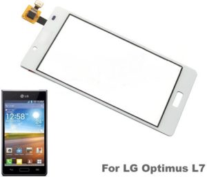 Οθόνη αφής - touch screen digitizer για LG Optimus L7 P700 Άσπρο