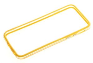Θήκη Stylish Protective Bumper Frame για iPhone 6 4.7 - Κίτρινο / Διάφανο (OEM)