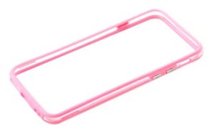 Θήκη Stylish Protective Bumper Frame για iPhone 6 4.7 - Ρόζ / Διάφανο (OEM)
