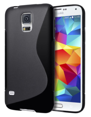 Samsung Galaxy S5 G900 - Θήκη TPU GEL S-Line Μαύρη (ΟΕΜ)