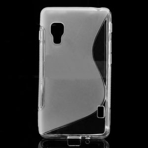 LG Optimus L5 II E460 Silicone Case Gel TPU S-Line - Transparent OEM