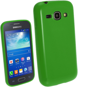 Samsung Galaxy Ace 3 S7270 TPU Gel Θήκη Πράσινο OEM