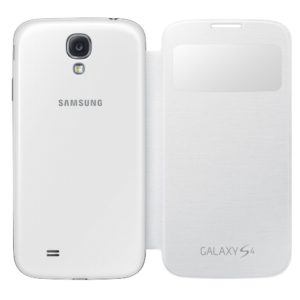 Θήκη Samsung Galaxy S4 S-View Flip Cover (White)
