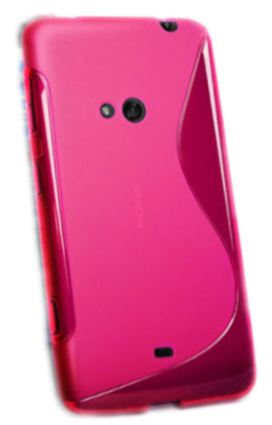 Nokia Lumia 625 - Θήκη Gel TPU S-Line Ρόζ (OEM)