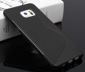 Samsung Galaxy S6 Edge + G928F - Θήκη TPU Gel S-Line Μαύρο (ΟΕΜ)