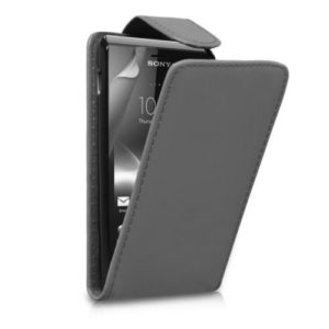 Sony Xperia SP M35h - Δερμάτινη Θήκη Flip Μαύρο (OEM)