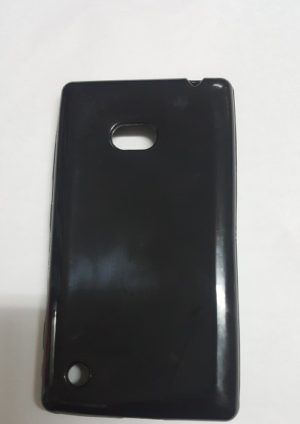 Nokia Lumia 720 Θήκη Σιλικόνης TPU Μαυρο (OEM)