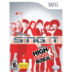 WII GAME - Disney Sing It High School Musical 3 Senior Year (MTX)