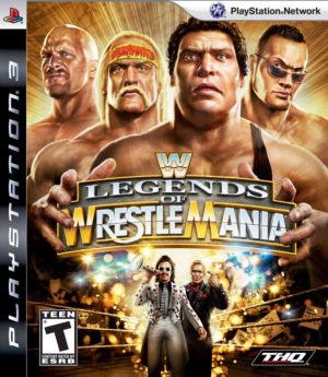 PS3 GAME - WWE Legends of Wrestlemania (MTX)