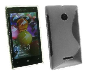 Microsoft Lumia 435 - Θήκη TPU Gel S-Line Διαφανής (OEM)