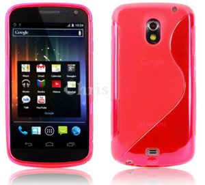 Samsung Galaxy Nexus i9250 Silicone Case S-Line TPU Pink (ΟΕΜ)
