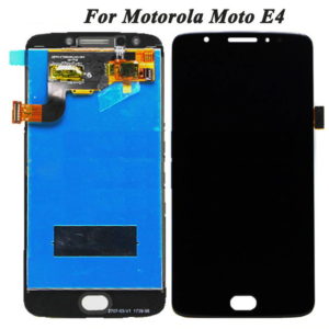 Μηχανισμός Οθόνη Αφής & LCD για Motorola Moto E4 Μαύρο (OEM)