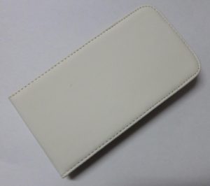 Δερμάτινη Θήκη Flip για Alcatel One Touch Pop C9 OT-7047D Λευκό (OEM)