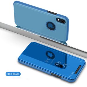 Θήκη Clear View για iphone XS MAX 6.5 inch Μπλε (oem)