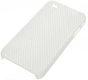 Back cover Case Mesh for iPhone 4G/4S White OEM