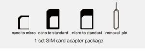 Σετ για Sim Nano Sim Adapter 4in 1 (OEM)