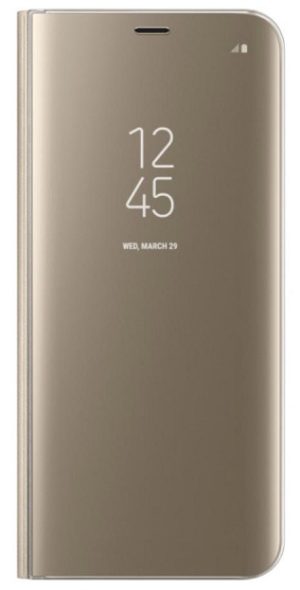 Θήκη Clear View για Samsung Galaxy A30 A305F Gold (oem)